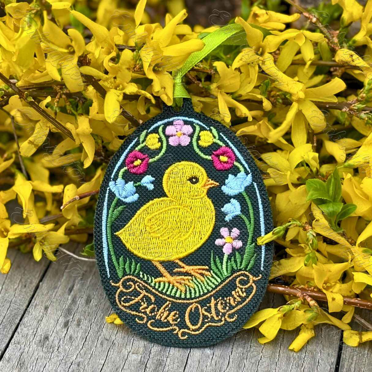 10er Pack Oster-Tattoos Mit Leucht-Effekt – Wasserfeste Motive (Hase, Ei, Küken) Für Die Osterparty