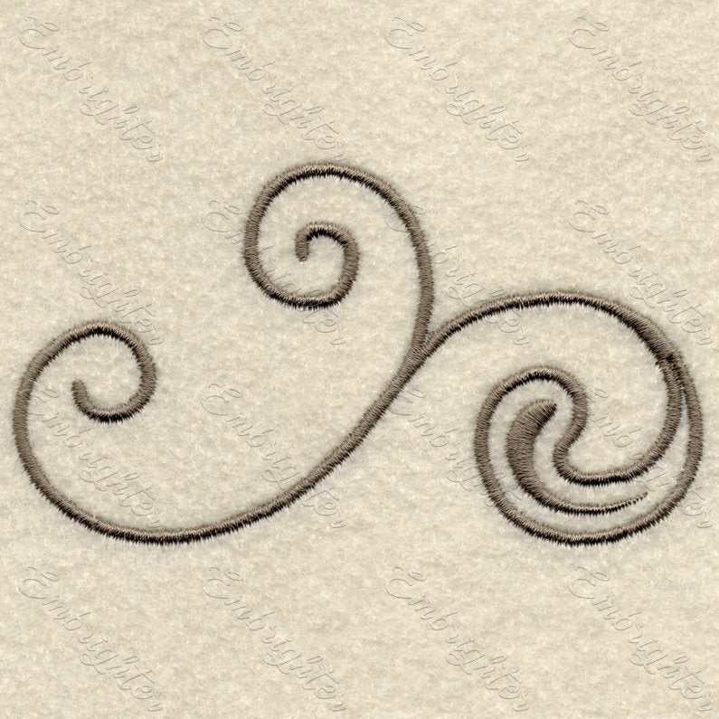 Machine embroidery design. Lovely curved wide border pattern. Useful for all occasions and ceremonies.