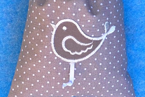 bird embroidery design
