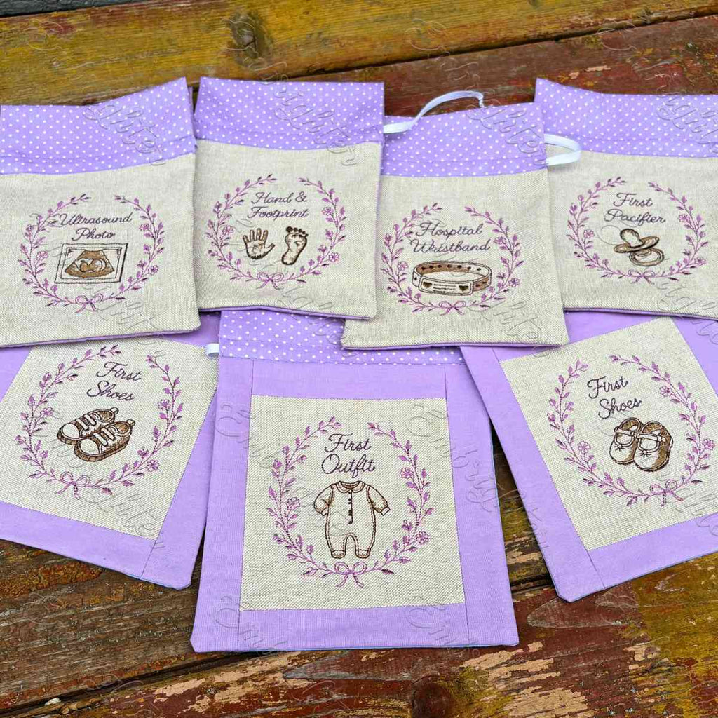 Baby Keepsakes Embroidery Design Set