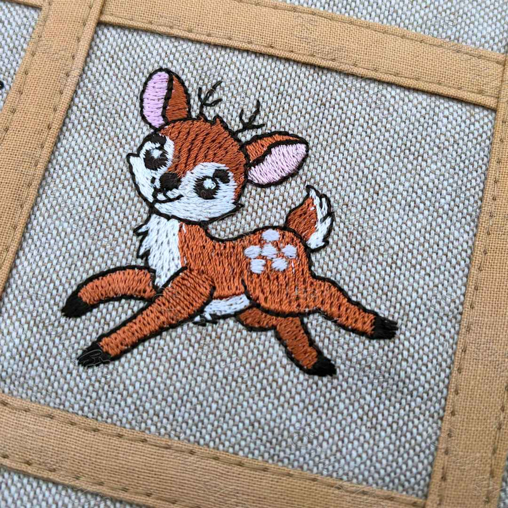 Scampering Deer embroidery design