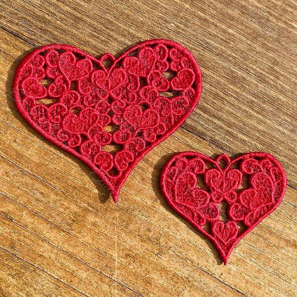 FSL Heart Duo machine embroidery designs