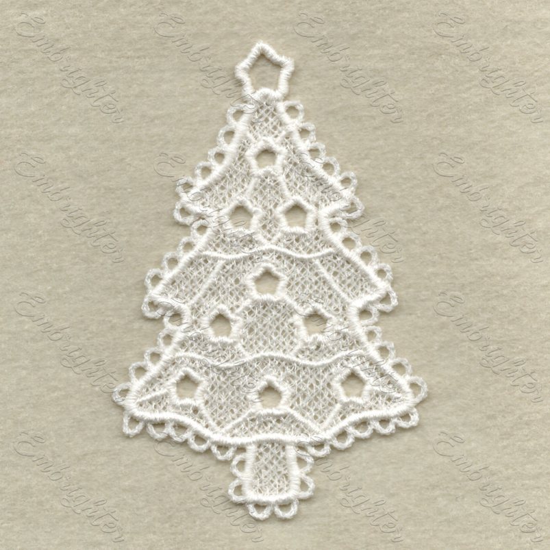 FSL Christmas ornament embroidery design set – Embrighter
