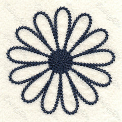 Embroidery Pattern: Pretty Daisies –