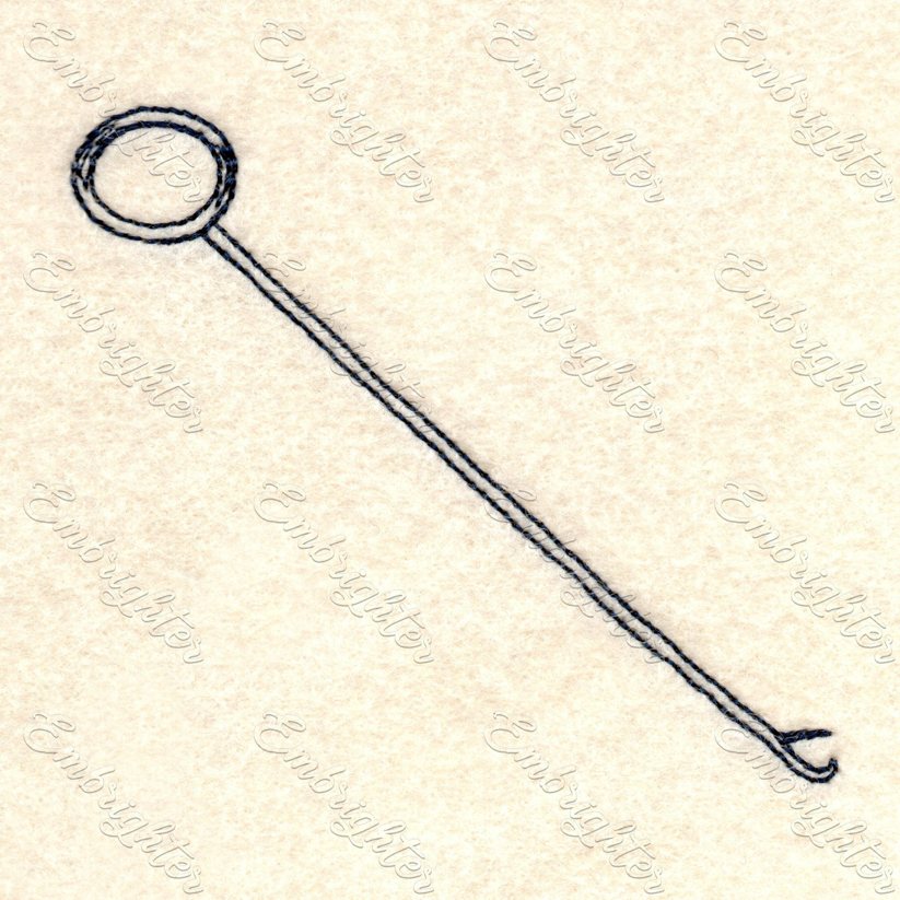 Line drawing sewing tools embroidery design set – Embrighter