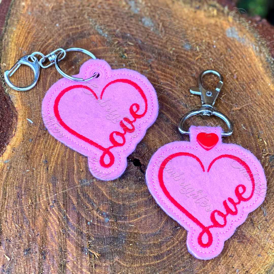 Orders Heart Keychain