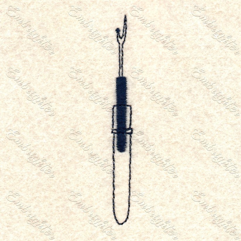 Line drawing sewing tools embroidery design set – Embrighter
